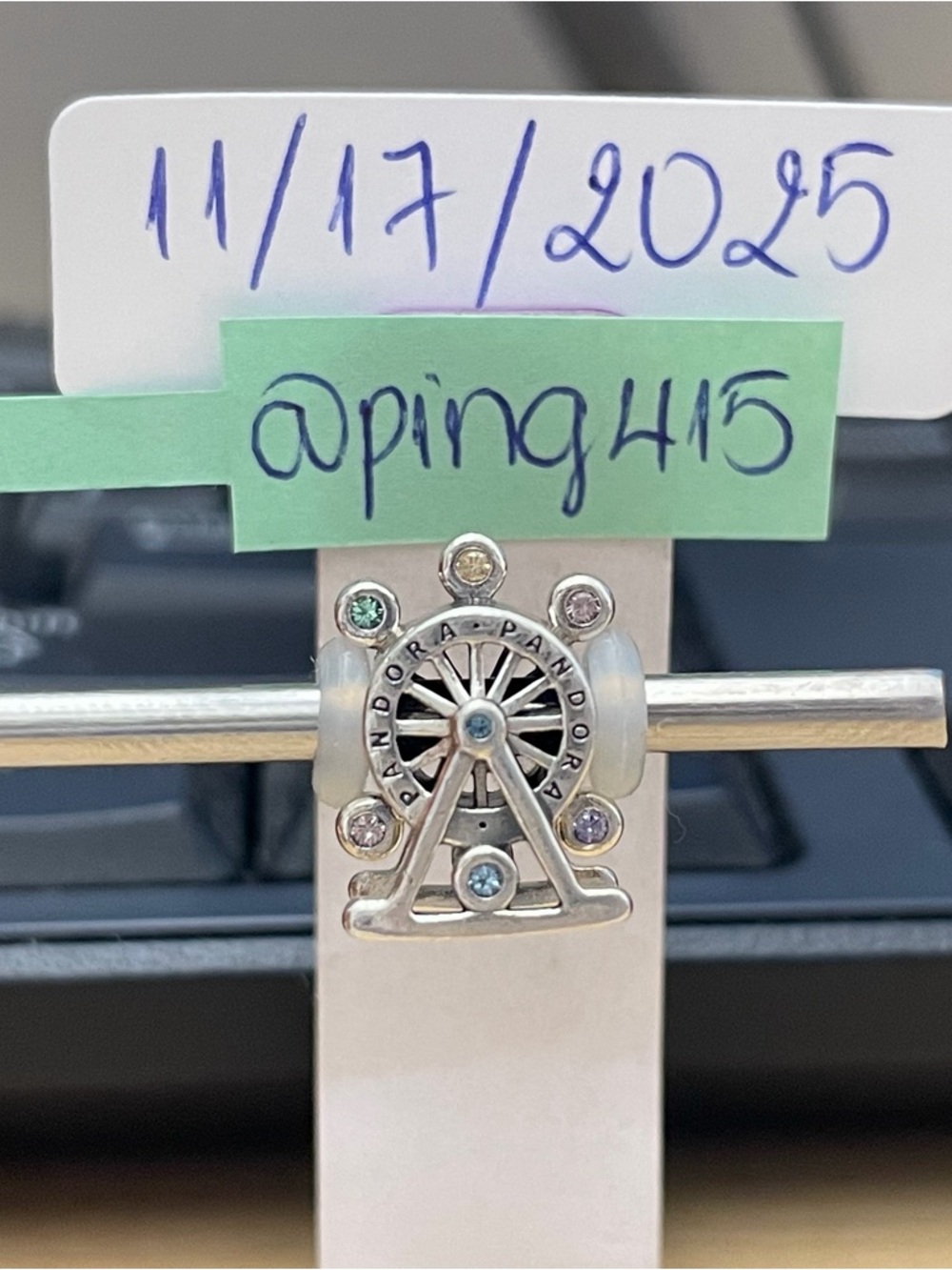 Pandora Ferris Wheel Charm